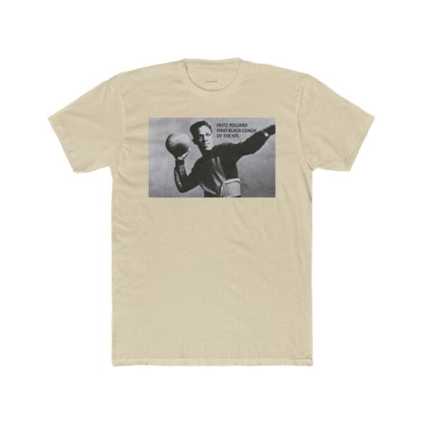 Unisex Cotton Crew Tee "Fritz Pollard: The First Black NFL Coach & Trailblazer" - Image 13