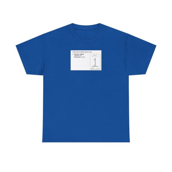 Unisex Heavy Cotton Tee "Fire Safety Revolutionized—Thomas J. Martin’s Legacy Burns Bright." - Image 33