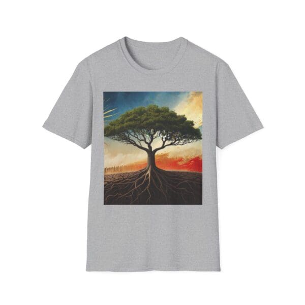 Unisex Softstyle T-Shirt with Inspirational Tree Design - Nature Lover Gift - Image 17