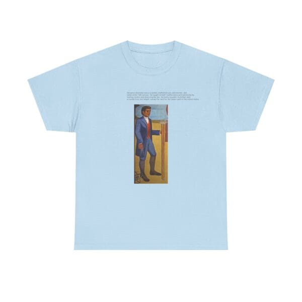 Unisex Heavy Cotton Tee "Benjamin Banneker: Mathematician, Astronomer, Trailblazer." - Image 33