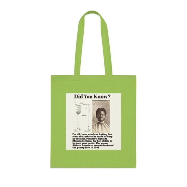Natural Tote Bag "Carry Ingenuity: Celebrating the Legacy of Anna M. Mangin" - Image 10