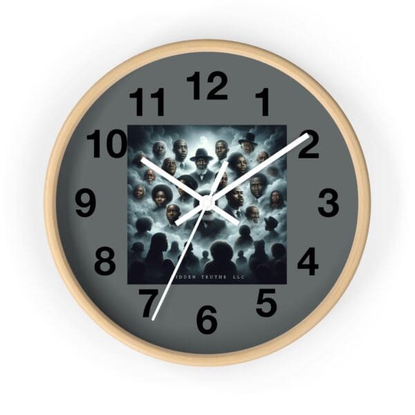 Wall Clock "Through the Mist, History Speaks." - Image 10
