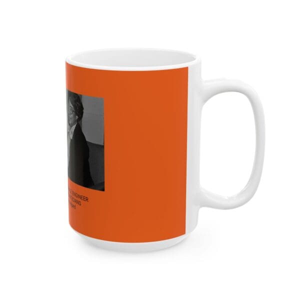 White Ceramic Mug "Mary Jackson: The Sky Was Never the Limit." - Image 8