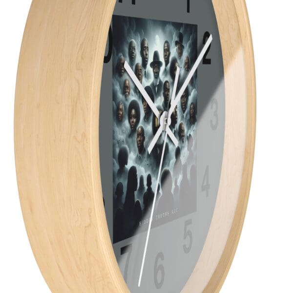 Wall Clock "Through the Mist, History Speaks." - Image 11