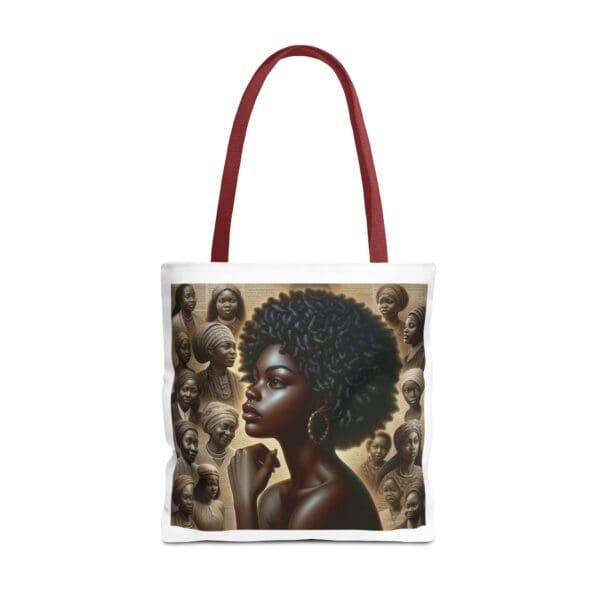 Tote Bag (AOP) "A gaze unbroken. A legacy unshaken." - Image 21