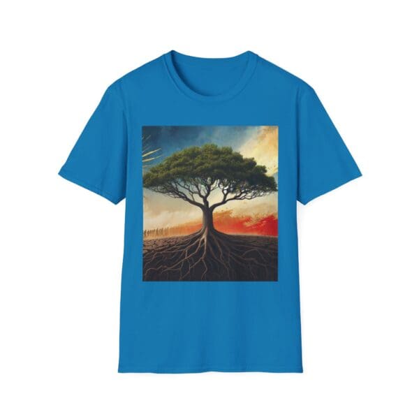 Unisex Softstyle T-Shirt with Inspirational Tree Design - Nature Lover Gift - Image 46