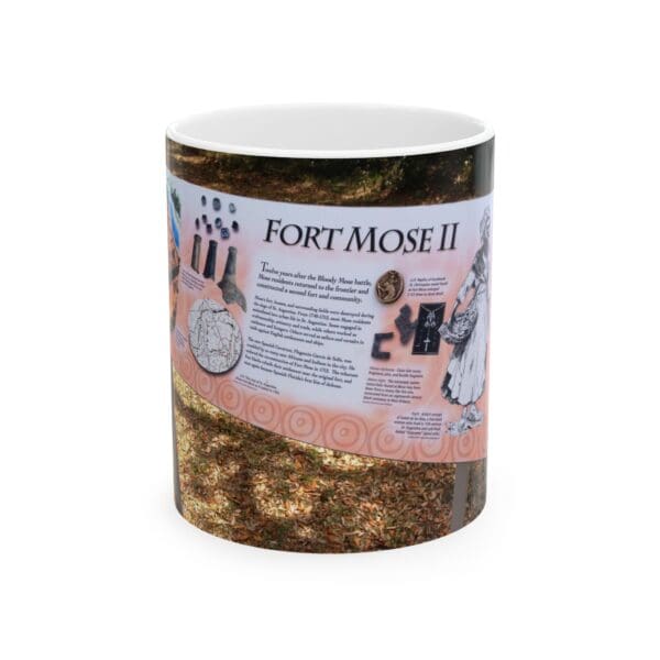 Ceramic Mug 15oz FORT MOSE "Fort Mose—The First Sanctuary of Freedom"