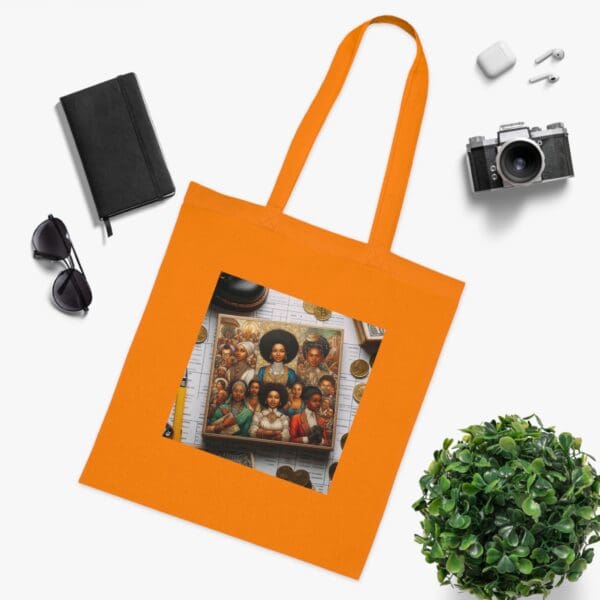 Cotton Canvas Tote Bag "A Vision of Strength—Wear Your Inspiration - Image 9