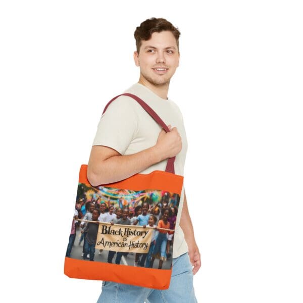 Tote Bag (AOP) “The Banner Speaks. Their Voices Rise.” - Image 23