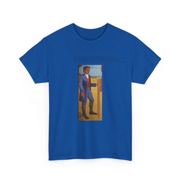 Unisex Heavy Cotton Tee "Benjamin Banneker: Mathematician, Astronomer, Trailblazer." - Image 39