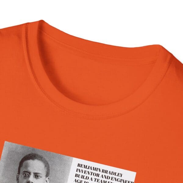 Unisex Softstyle T-Shirt "Benjamin Bradley: Steam Power, Genius, and Resilience." - Image 19