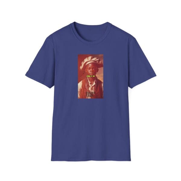 Vintage-Inspired Unisex Softstyle T-Shirt - 'ONLY 14' Graphic Tee "Thomas Fuller: Proof That Brilliance Knows No Chains." - Image 45