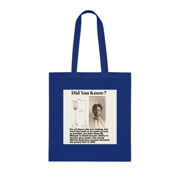 Natural Tote Bag "Carry Ingenuity: Celebrating the Legacy of Anna M. Mangin" - Image 13