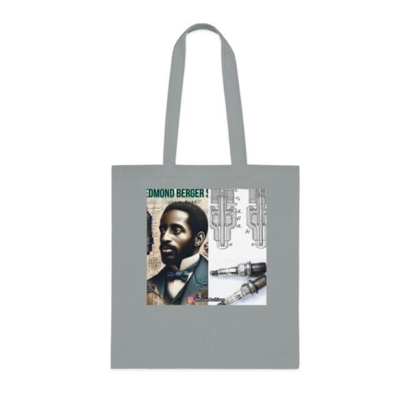 Tote Bag (AOP) "Spark Innovation – Carry Edmond Berger’s Colorful Legacy" - Image 4