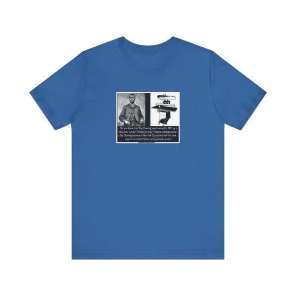 Unisex Jersey Short Sleeve Tee "Thomas L. Jennings: First Black Patent Holder, Forever a Trailblazer" - Image 33