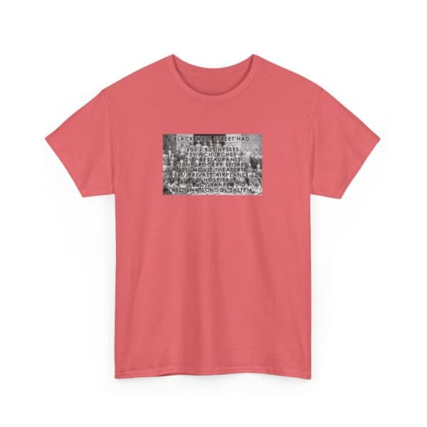 Unisex Heavy Cotton Tee "Black Wall Street: Built on Strength, Burned in Hate, Rising Again." - Image 7