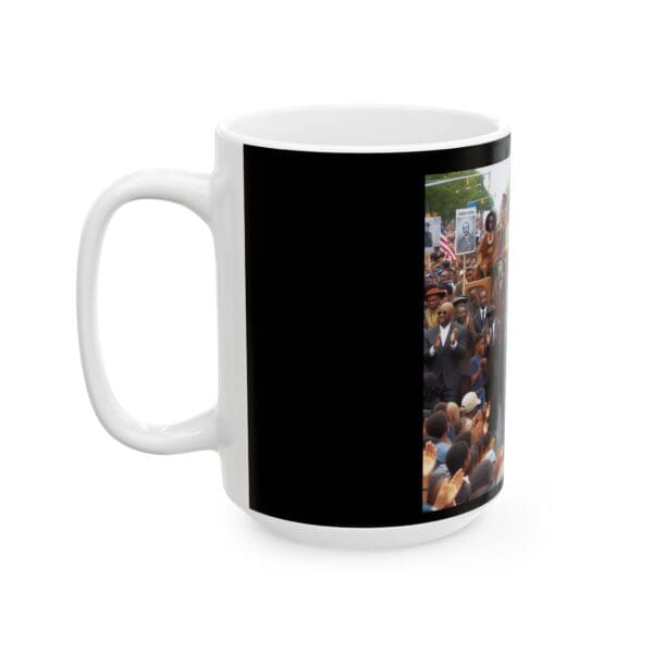Ceramic Mug, (11oz, 15oz) Marching Forward - Image 7