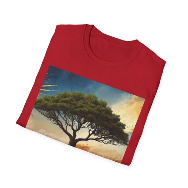 Unisex Softstyle T-Shirt with Inspirational Tree Design - Nature Lover Gift - Image 105