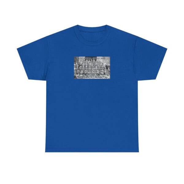 Unisex Heavy Cotton Tee "Black Wall Street: Built on Strength, Burned in Hate, Rising Again." - Image 45