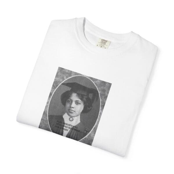 Unisex Garment-Dyed T-shirt "Alice Augusta Ball: The Chemist Who Changed Medicine" - Image 3
