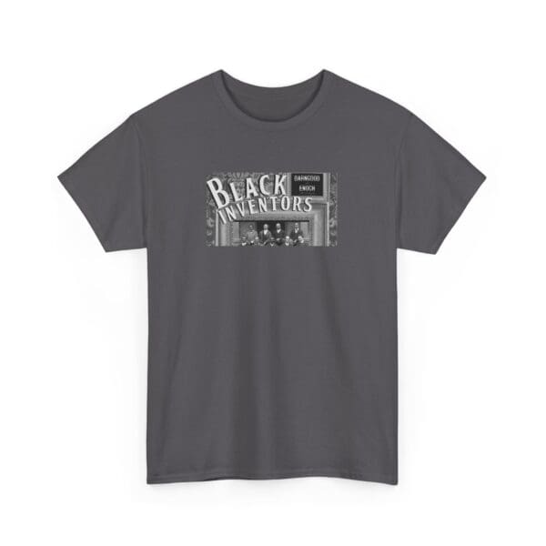 Unisex Heavy Cotton Tee "Inventors Who Changed the World" - Image 35