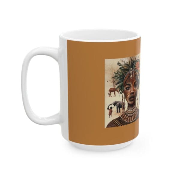 Ceramic Mug, (11oz, 15oz) The Wild and the Regal—A Story in Every Sip" - Image 7