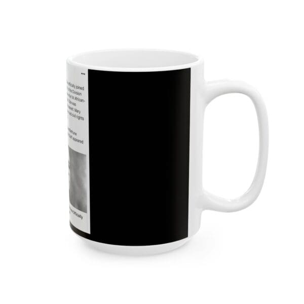 11oz 15oz Black Mug "Her Wisdom Built Schools, Her Vision Built Leaders - Image 8