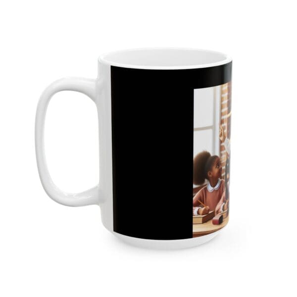 Ceramic Mug, (11oz, 15oz) "From the Classroom to Your Cup—A Story Worth Sharing." - Image 7