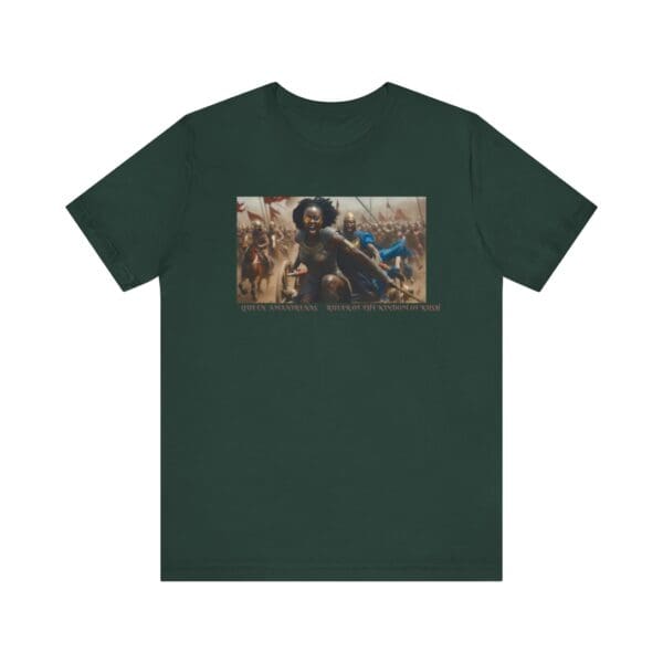 Unisex Jersey Short Sleeve Tee "Queen Amanirenas: The Warrior Who Defied Rome" - Image 57