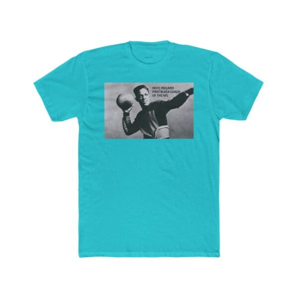 Unisex Cotton Crew Tee "Fritz Pollard: The First Black NFL Coach & Trailblazer" - Image 25