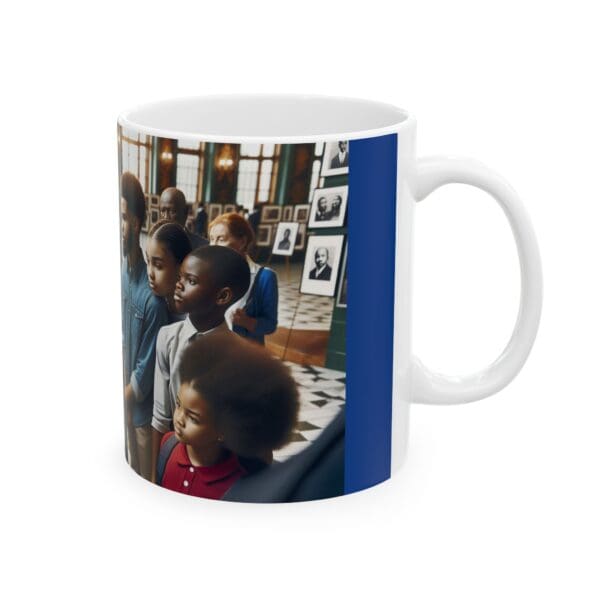 Ceramic Mug, (11oz, 15oz) "Black History: Seen, Learned, Remembered." - Image 4