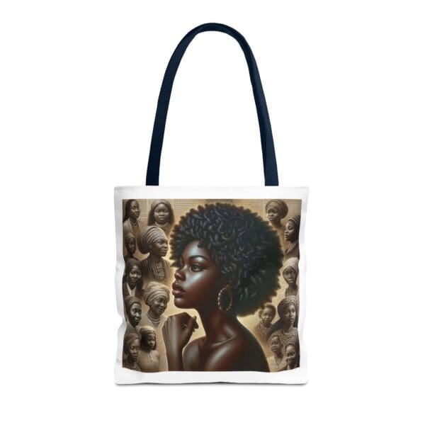 Tote Bag (AOP) "A gaze unbroken. A legacy unshaken." - Image 53