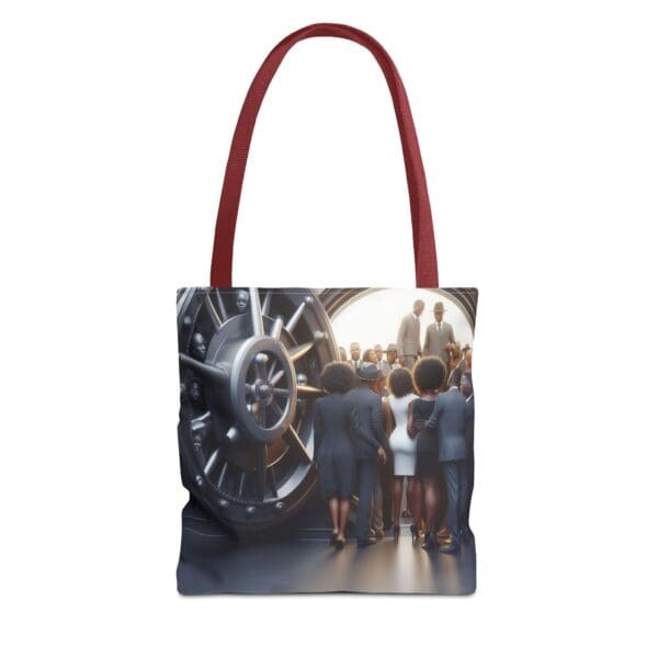Tote Bag (AOP) "The vault opens. The stories remain." - Image 13