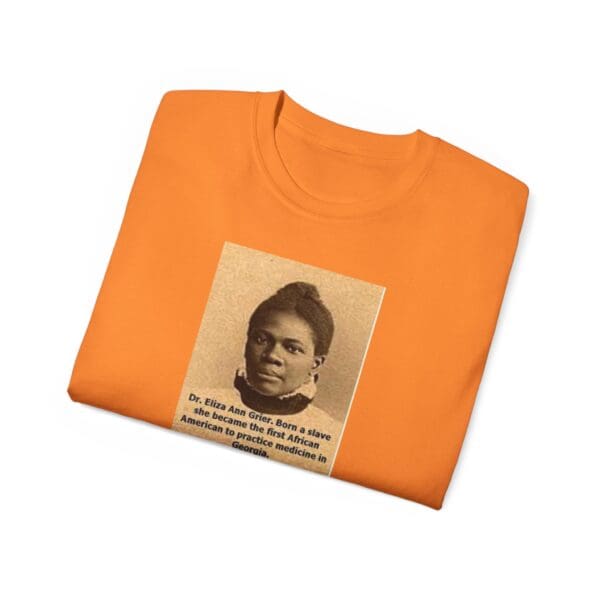 Unisex Ultra Cotton Tee "Dr. Eliza Ann Grier: From Cotton Fields to Medical Excellence." - Image 20