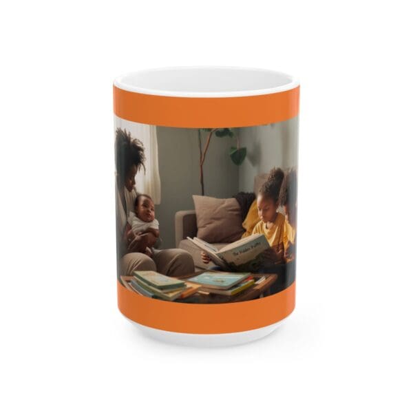 Ceramic Mug, (11oz, 15oz) "A Mother’s Gaze, A Future’s Promise" - Image 5
