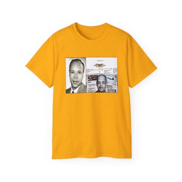 Unisex Ultra Cotton Tee "Otis Boykin: The Genius Behind Modern Electronics" - Image 17