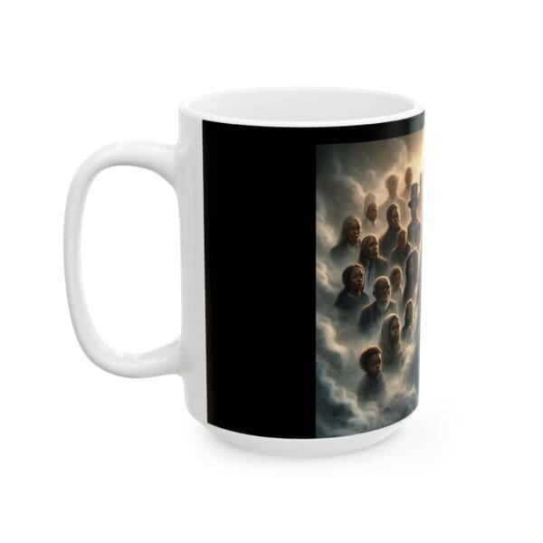 Ceramic Mug, (11oz, 15oz) "A Legacy in the Mist. A Future in the Light." - Image 7