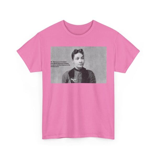 Unisex Heavy Cotton Tee "Dr. Rebecca Lee Crumpler: First Black Woman Doctor in the U.S." - Image 43