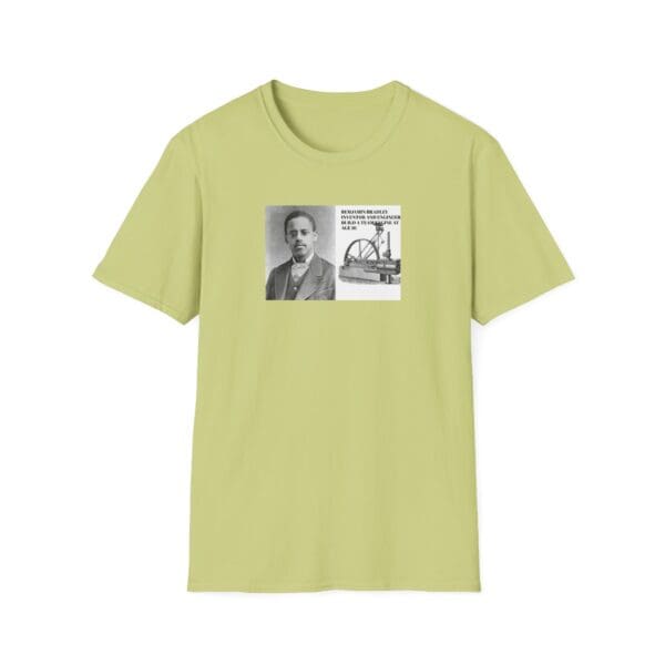 Unisex Softstyle T-Shirt "Benjamin Bradley: Steam Power, Genius, and Resilience." - Image 21