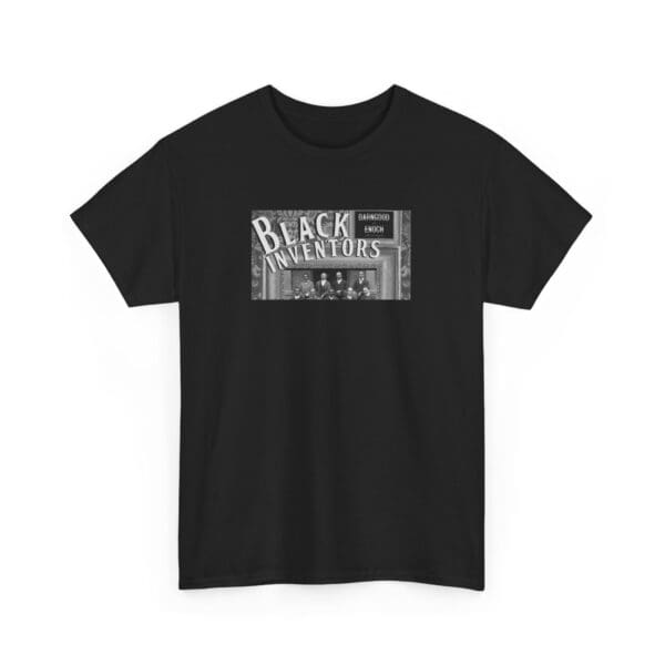 Unisex Heavy Cotton Tee "Inventors Who Changed the World" - Image 11
