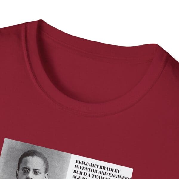 Unisex Softstyle T-Shirt "Benjamin Bradley: Steam Power, Genius, and Resilience." - Image 59