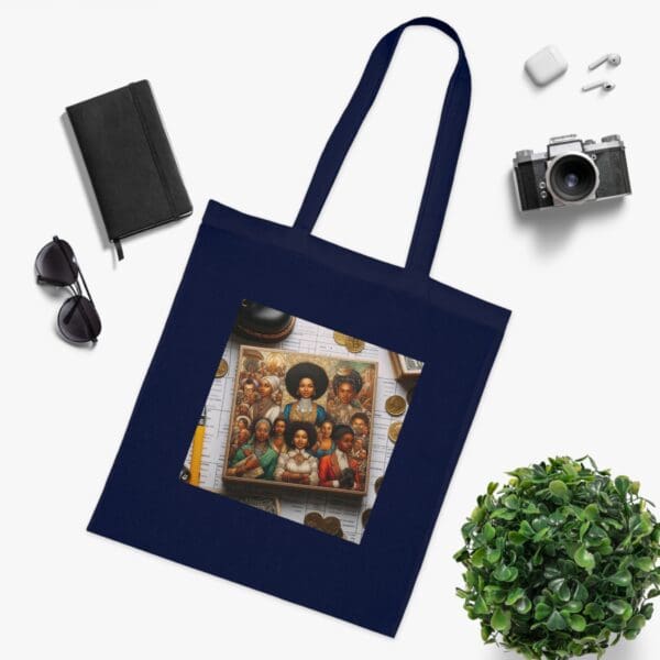 Cotton Canvas Tote Bag "A Vision of Strength—Wear Your Inspiration - Image 18