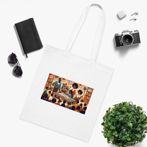 Tote Bag (AOP) "Inspire Brilliance – Where Knowledge Ignites Art" - Image 3