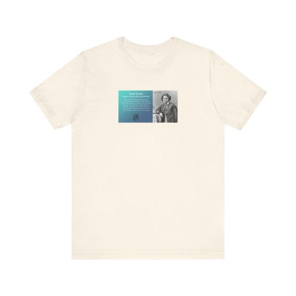 Unisex Jersey Short Sleeve Tee  "Sarah E. Goode: The Mind That Transformed Space" - Image 17