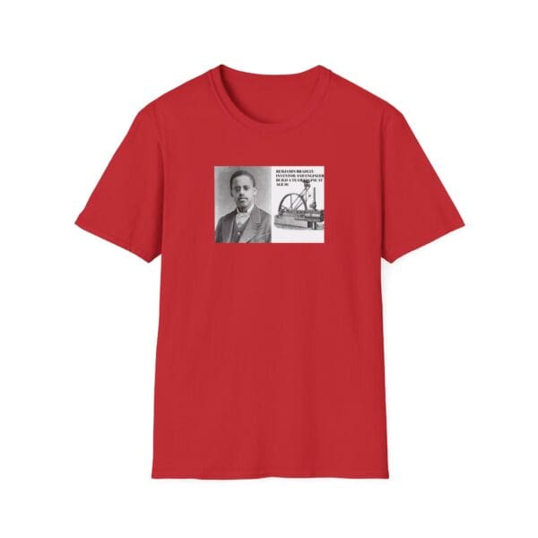 Unisex Softstyle T-Shirt "Benjamin Bradley: Steam Power, Genius, and Resilience." - Image 49