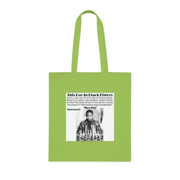 Cotton Canvas Tote Bag "Master Your Move – Carry Grandmaster Ashley’s Legacy" - Image 10