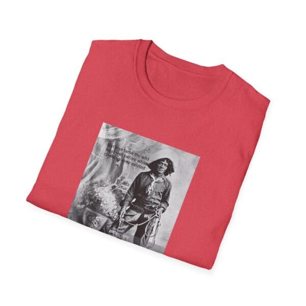 Unisex Softstyle T-Shirt "Ride with Nate Love—The Cowboy Who Defied History. - Image 64