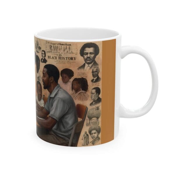 Ceramic Mug, (11oz, 15oz) Knowledge at the Table, Legacy in Their Hands" - Image 4