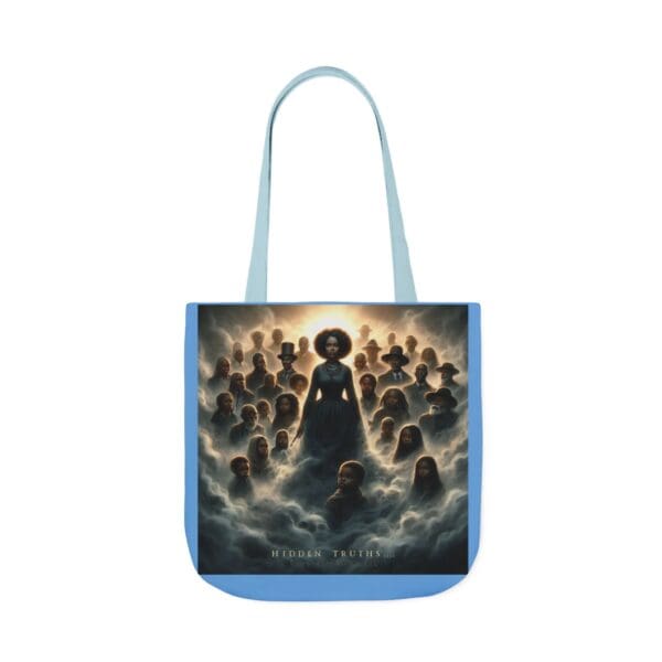 Tote Bag (AOP) "Echoes in the Mist. Strength in Hand. - Image 49