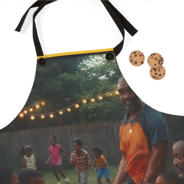 Apron (AOP) "Hidden Truth’s Aprons—Where Tradition Meets Flavor." - Image 2